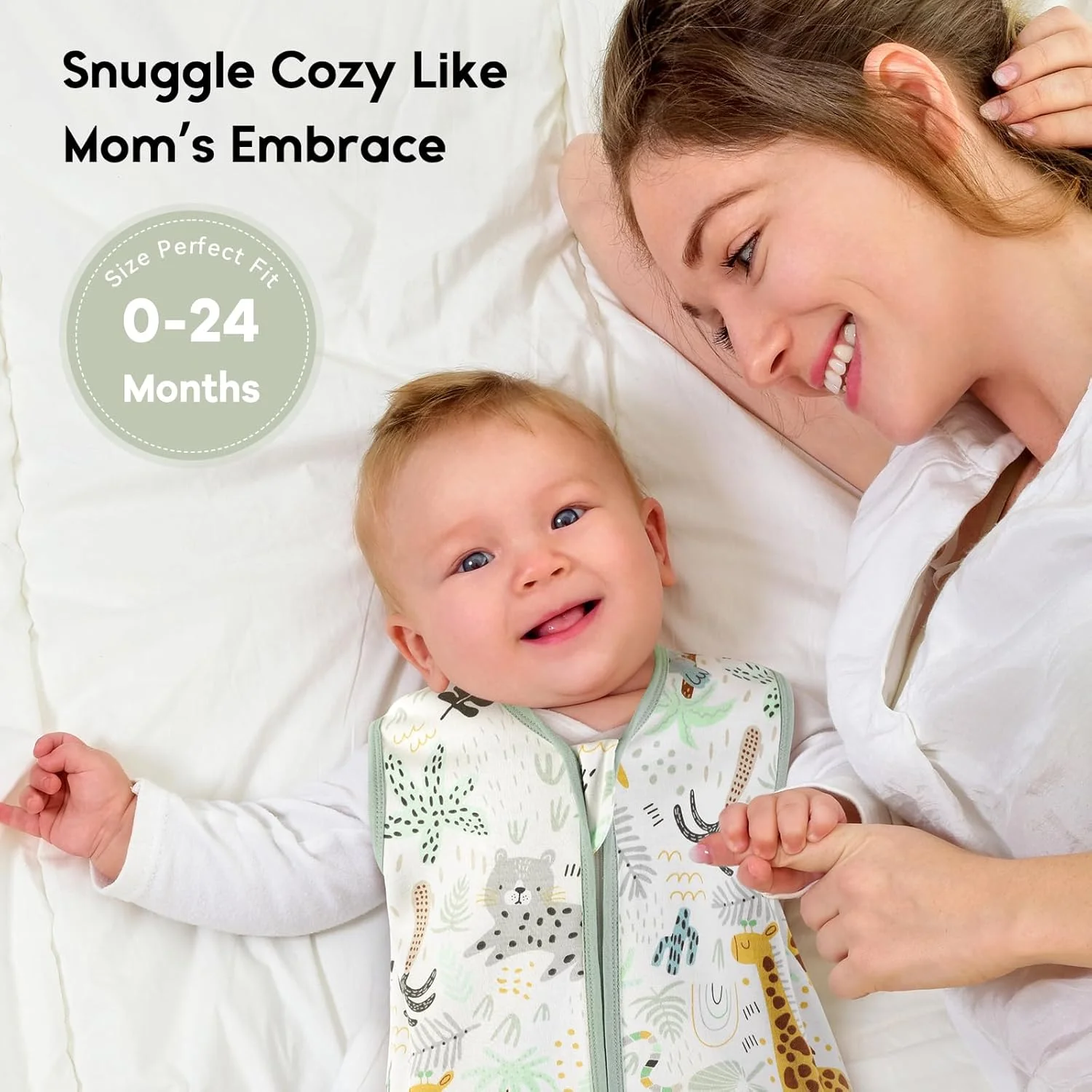 Yoofoss Baby Sleep Sack 0-24 Months 0.5 TOG Baby Wearable Blanket, 100% Cotton Infant Toddler Sleeping Sack 2-Way Zipper Lightweight Sleep Sack Yoofoss Baby Sleep Sack 0-24 Months 0.5 TOG Baby Wearable Blanket, 100% Cotton Infant Toddler Sleeping Sack 2-Way Zipper Lightweight Sleep Sack