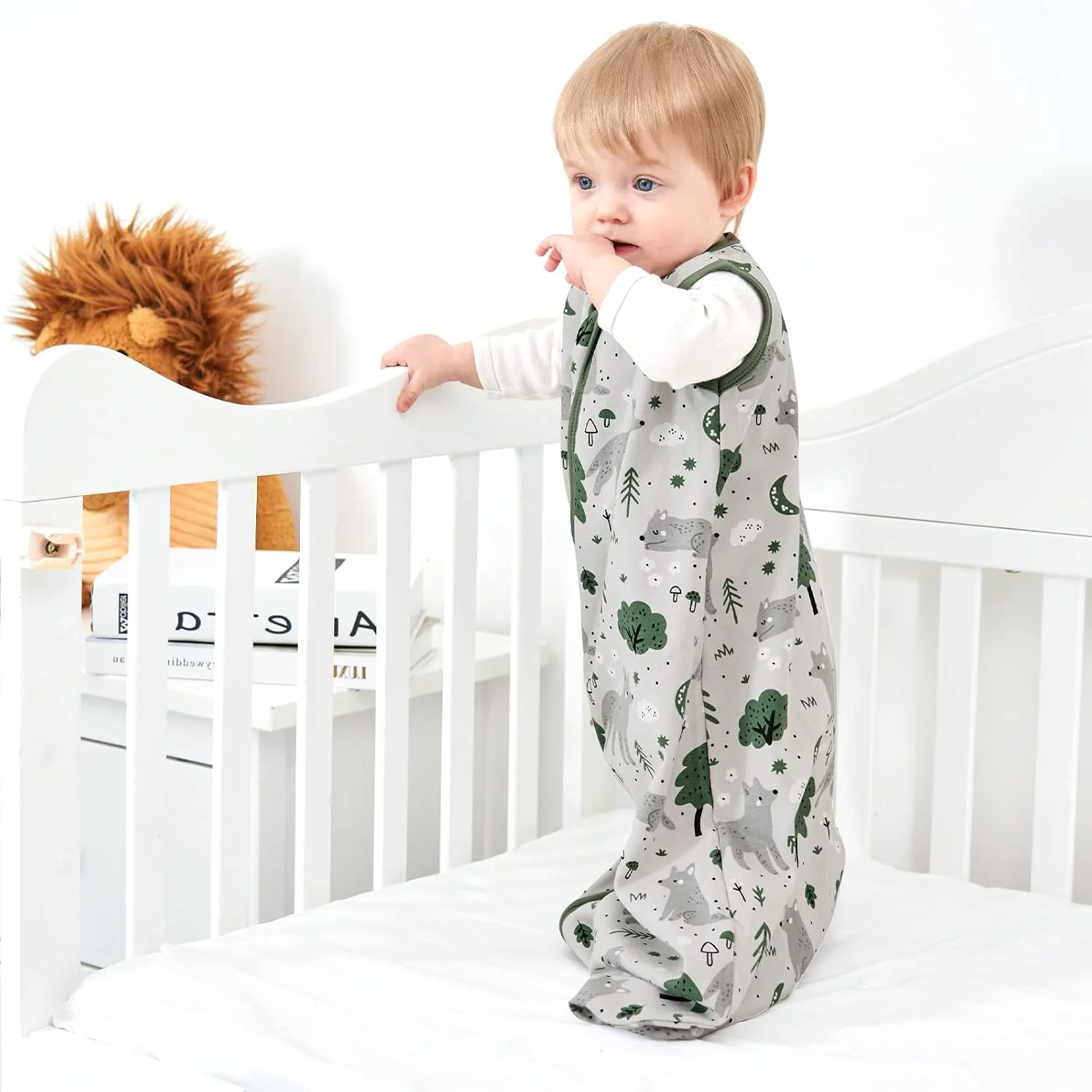 Yoofoss Baby Sleep Sack 6-12 Months Baby Wearable Blanket 100% Cotton 2-Way Zipper Toddler Sleeping Sack, 3 Pack Soft Lightweight Sleep Sacks for Babies Yoofoss Baby Sleep Sack 6-12 Months Baby Wearable Blanket 100% Cotton 2-Way Zipper Toddler Sleeping Sack, 3 Pack Soft Lightweight Sleep Sacks for Babies