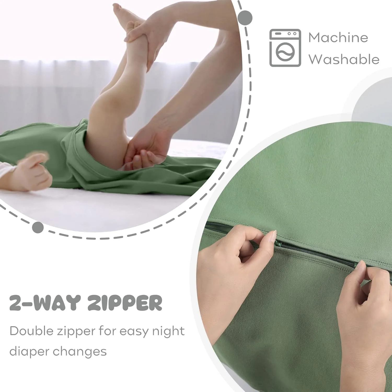 Yoofoss Baby Sleep Sack 6-12 Months Baby Wearable Blanket 100% Cotton 2-Way Zipper Toddler Sleeping Sack, 3 Pack Soft Lightweight Sleep Sacks for Babies Yoofoss Baby Sleep Sack 6-12 Months Baby Wearable Blanket 100% Cotton 2-Way Zipper Toddler Sleeping Sack, 3 Pack Soft Lightweight Sleep Sacks for Babies