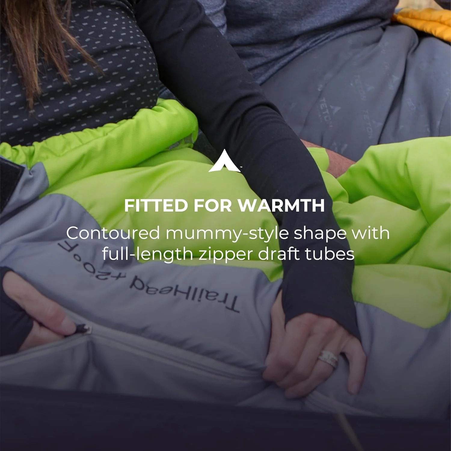 کیسه خواب بزرگسال TETON Sports TrailHead; مناسب کمپینگ و پیاده روی سبک کیسه خواب بزرگسال TETON Sports TrailHead; مناسب کمپینگ و پیاده روی سبک