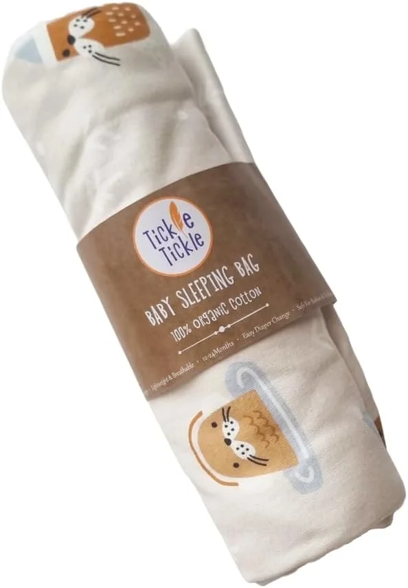 کیسه خواب پنبه ارگانیک تیکل تیکل - 1.0 Tog - WallyWhisker - 24 تا 36 ماه کیسه خواب پنبه ارگانیک تیکل تیکل - 1.0 Tog - WallyWhisker - 24 تا 36 ماه