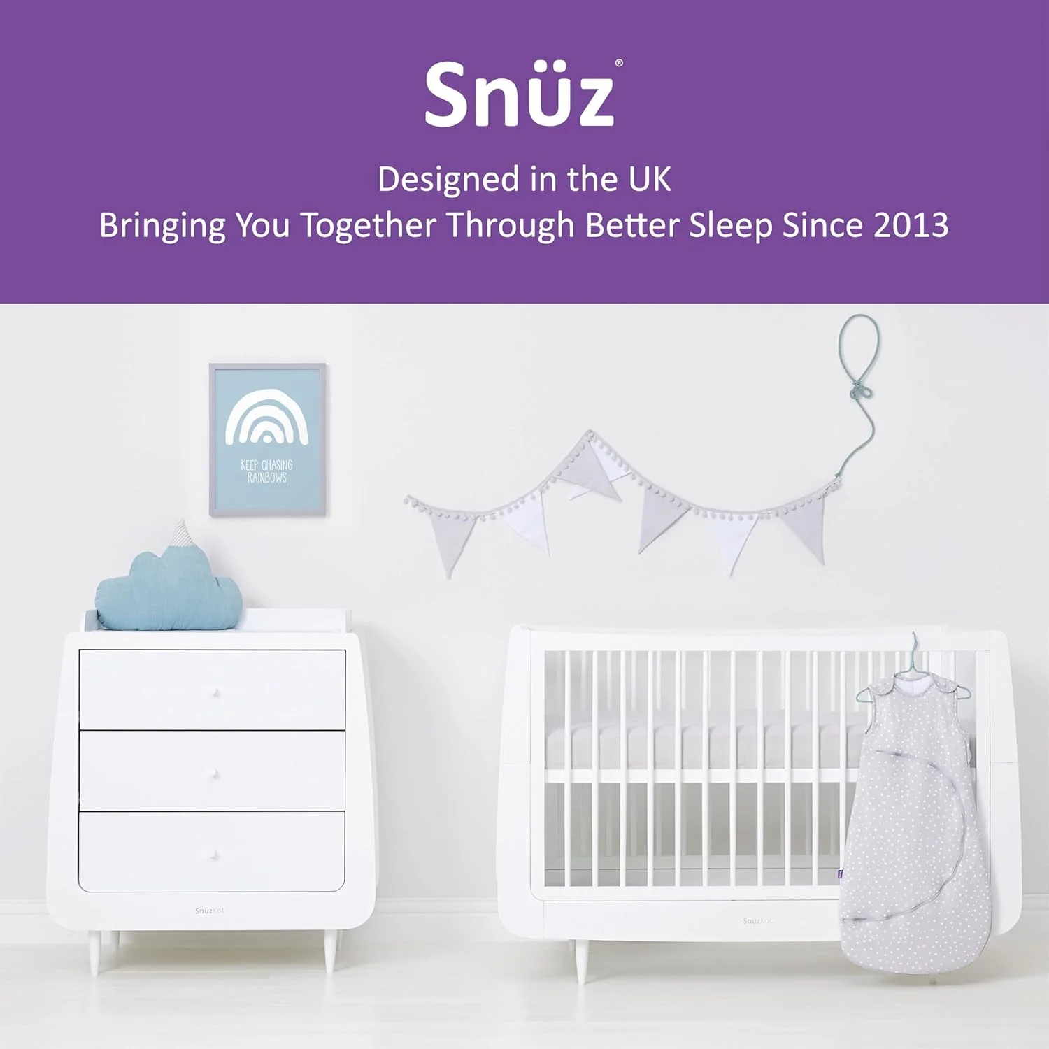 کیسه خواب نوزاد/کودک Snuz SnuzPouch | 1.0 Tog | دارای زیپ هوشمند برای تعویض پوشک | جنس: 100% پنبه | مناسب برای دمای 21-23 درجه سانتیگراد | از 6 تا 18 ماهگی | حداکثر قد کودک 86 سانتی متر - خال سفید کیسه خواب نوزاد/کودک Snuz SnuzPouch | 1.0 Tog | دارای زیپ هوشمند برای تعویض پوشک | جنس: 100% پنبه | مناسب برای دمای 21-23 درجه سانتیگراد | از 6 تا 18 ماهگی | حداکثر قد کودک 86 سانتی متر - خال سفید