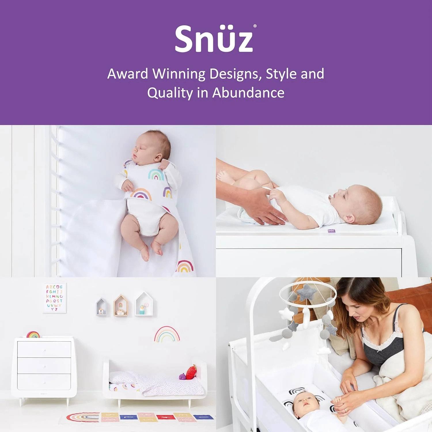 کیسه خواب نوزاد/کودک Snuz SnuzPouch | 1.0 Tog | دارای زیپ هوشمند برای تعویض پوشک | جنس: 100% پنبه | مناسب برای دمای 21-23 درجه سانتیگراد | از 6 تا 18 ماهگی | حداکثر قد کودک 86 سانتی متر - خال سفید کیسه خواب نوزاد/کودک Snuz SnuzPouch | 1.0 Tog | دارای زیپ هوشمند برای تعویض پوشک | جنس: 100% پنبه | مناسب برای دمای 21-23 درجه سانتیگراد | از 6 تا 18 ماهگی | حداکثر قد کودک 86 سانتی متر - خال سفید