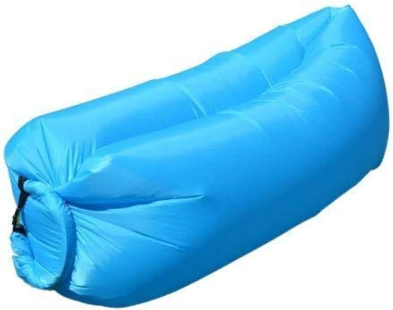 Blue Portable Inflatable Air Bed Sofa Outdoor Beach Camping Sleeping Lazy Bag