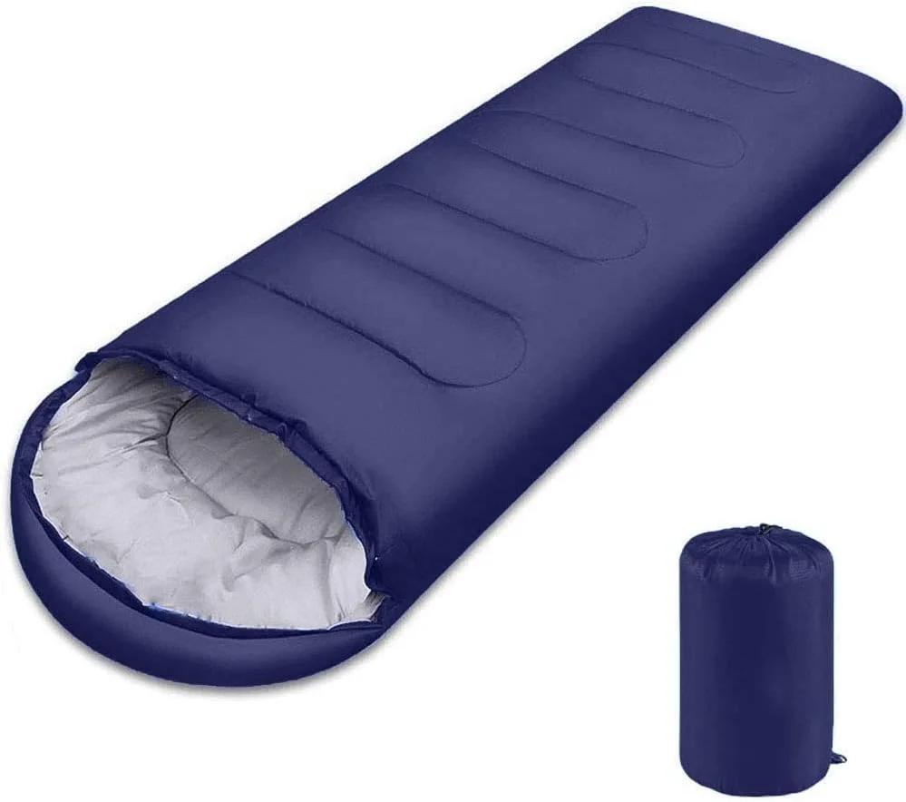 COOLBABY Sleeping Bag, Lightweight Sleeping Bags For Kids Adults Girls Women, Cotton Hollow Filled 5-20 Degree For Backpacking/Hiking/Naturehike/Camping/Mountaineering With Compression Sack
