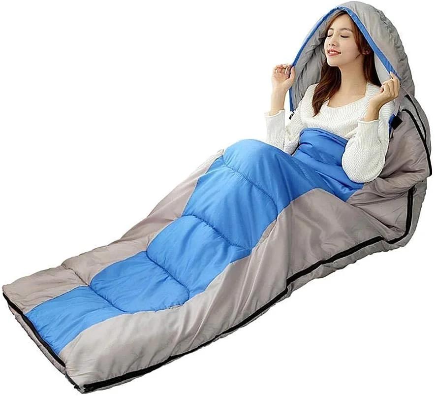 کیسه خواب کول بیبی، کیسه خواب مسافرتی فشرده و گرم مناسب بزرگسالان برای کمپینگ و مسافرت به همراه بالش مسافرتی رایگان، سبک - تصویر 3 کیسه خواب کول بیبی، کیسه خواب مسافرتی فشرده و گرم مناسب بزرگسالان برای کمپینگ و مسافرت به همراه بالش مسافرتی رایگان، سبک - تصویر 3