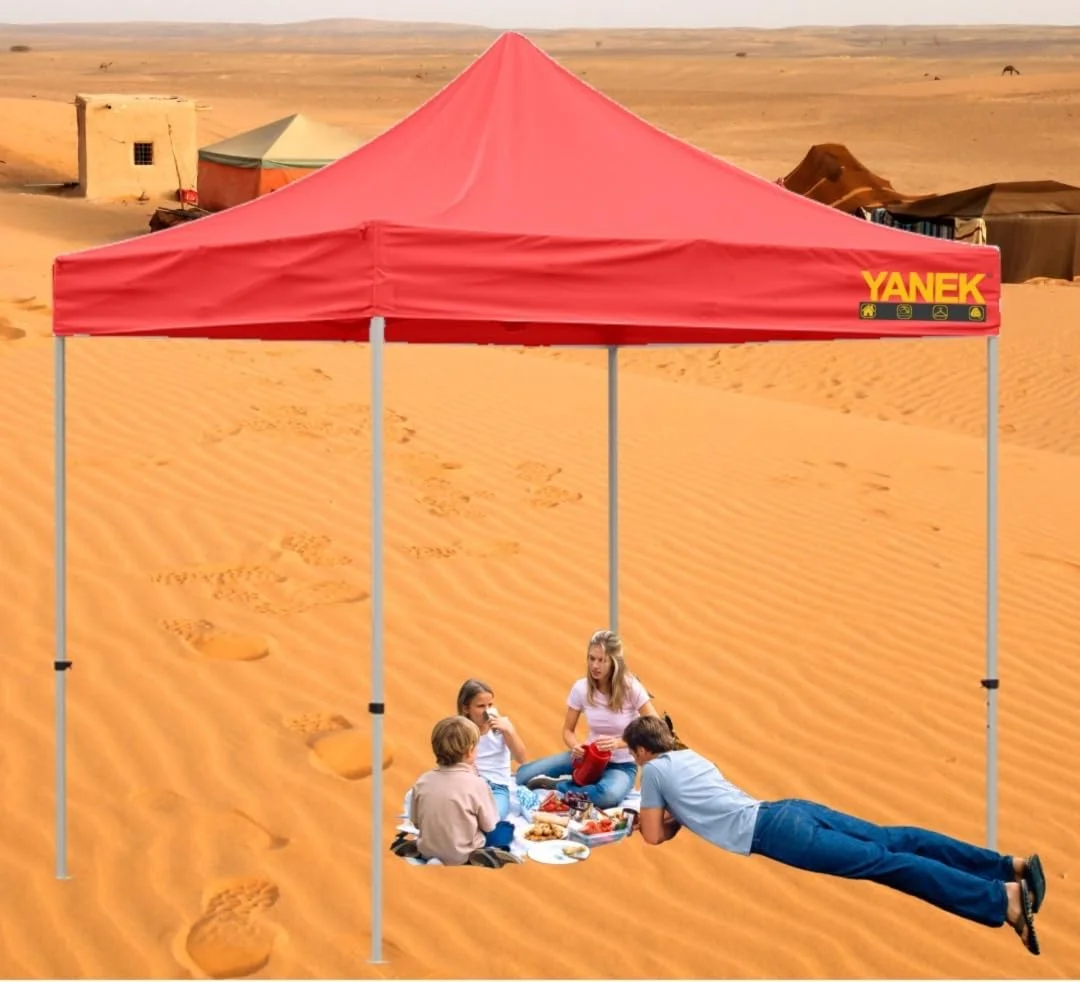 چادر سایبان یانک 3x3 متری – سرپناه بیرونی پارچه ای ضد آب 600D بادوام، سایبان تاشو پاپ آپ، ایده آل برای مهمانی ها، رویدادها، کمپینگ و باربیکیو – چادر حیاط خلوت سنگین (قرمز) چادر سایبان یانک 3x3 متری – سرپناه بیرونی پارچه ای ضد آب 600D بادوام، سایبان تاشو پاپ آپ، ایده آل برای مهمانی ها، رویدادها، کمپینگ و باربیکیو – چادر حیاط خلوت سنگین (قرمز)