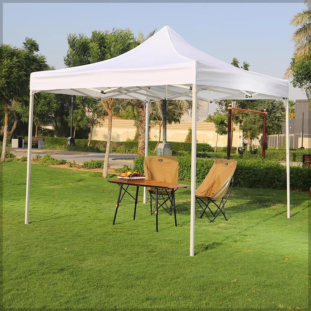 چادر سایبان تاشو سنگین YAHOME، چادر آلاچیق 3x3 با ارتفاع قابل تنظیم، اسکلت محکم، نصب آسان، پارچه ضد آب و محافظت در برابر اشعه ماوراء بنفش، سایه بان قابل حمل برای حیاط، ساحل، باغ، رویداد (سفید) چادر سایبان تاشو سنگین YAHOME، چادر آلاچیق 3x3 با ارتفاع قابل تنظیم، اسکلت محکم، نصب آسان، پارچه ضد آب و محافظت در برابر اشعه ماوراء بنفش، سایه بان قابل حمل برای حیاط، ساحل، باغ، رویداد (سفید)