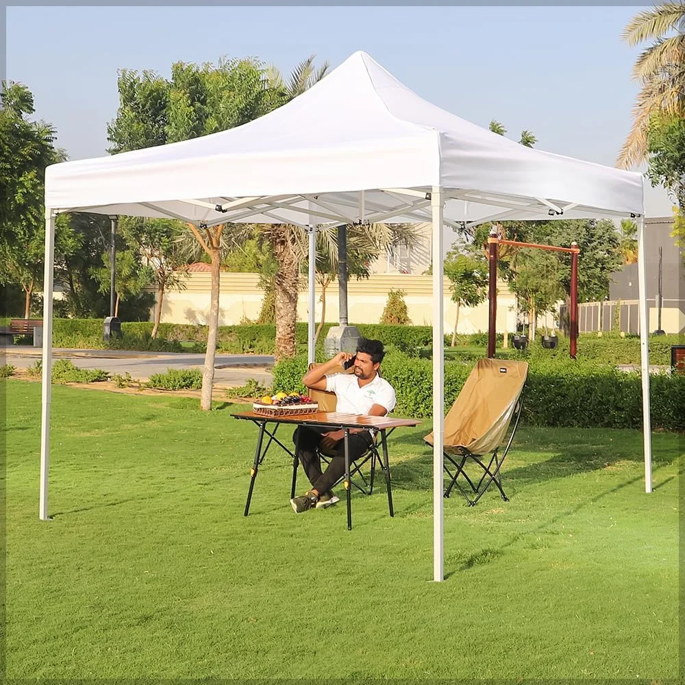 چادر سایبان تاشو سنگین YAHOME، چادر آلاچیق 3x3 با ارتفاع قابل تنظیم، اسکلت محکم، نصب آسان، پارچه ضد آب و محافظت در برابر اشعه ماوراء بنفش، سایه بان قابل حمل برای حیاط، ساحل، باغ، رویداد (سفید) چادر سایبان تاشو سنگین YAHOME، چادر آلاچیق 3x3 با ارتفاع قابل تنظیم، اسکلت محکم، نصب آسان، پارچه ضد آب و محافظت در برابر اشعه ماوراء بنفش، سایه بان قابل حمل برای حیاط، ساحل، باغ، رویداد (سفید)