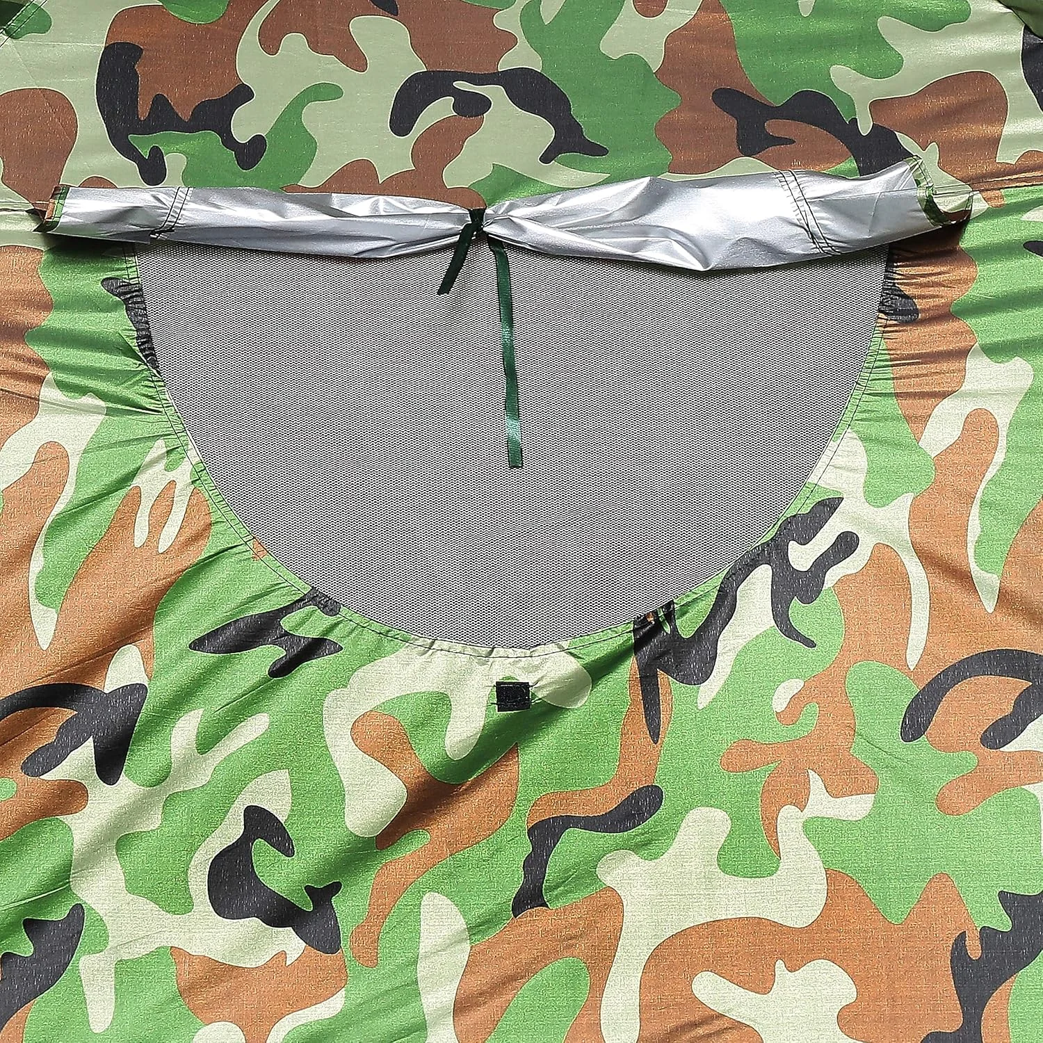 Waterproof windproof ultraviolet-proof outdoor travel camping 3-4people camouflage multifunction rainning proof tent - Bottom Black / Silver Waterproof windproof ultraviolet-proof outdoor travel camping 3-4people camouflage multifunction rainning proof tent - Bottom Black / Silver