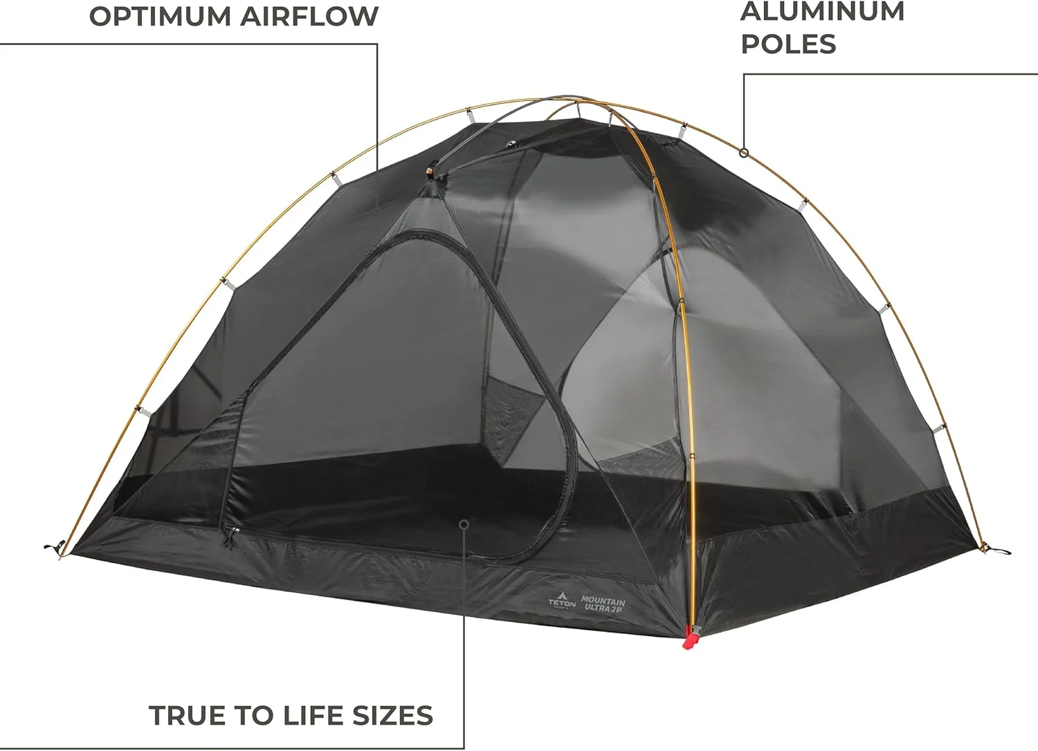 چادر کوهنوردی TETON Sports Mountain Ultra؛ چادر گنبدی کوله پشتی 1 تا 4 نفره برای کمپینگ چادر کوهنوردی TETON Sports Mountain Ultra؛ چادر گنبدی کوله پشتی 1 تا 4 نفره برای کمپینگ