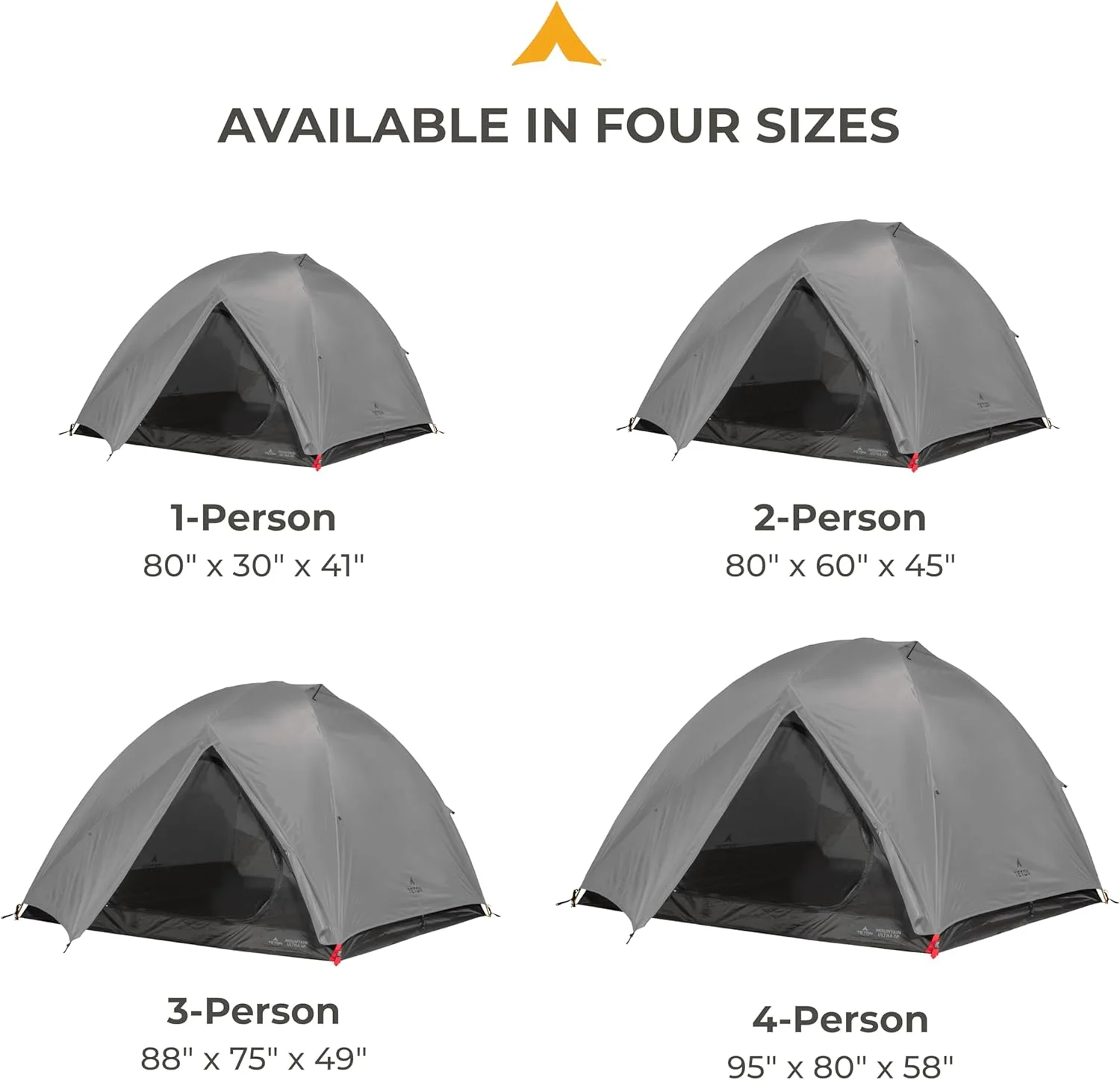 چادر کوهنوردی TETON Sports Mountain Ultra؛ چادر گنبدی کوله پشتی 1 تا 4 نفره برای کمپینگ چادر کوهنوردی TETON Sports Mountain Ultra؛ چادر گنبدی کوله پشتی 1 تا 4 نفره برای کمپینگ