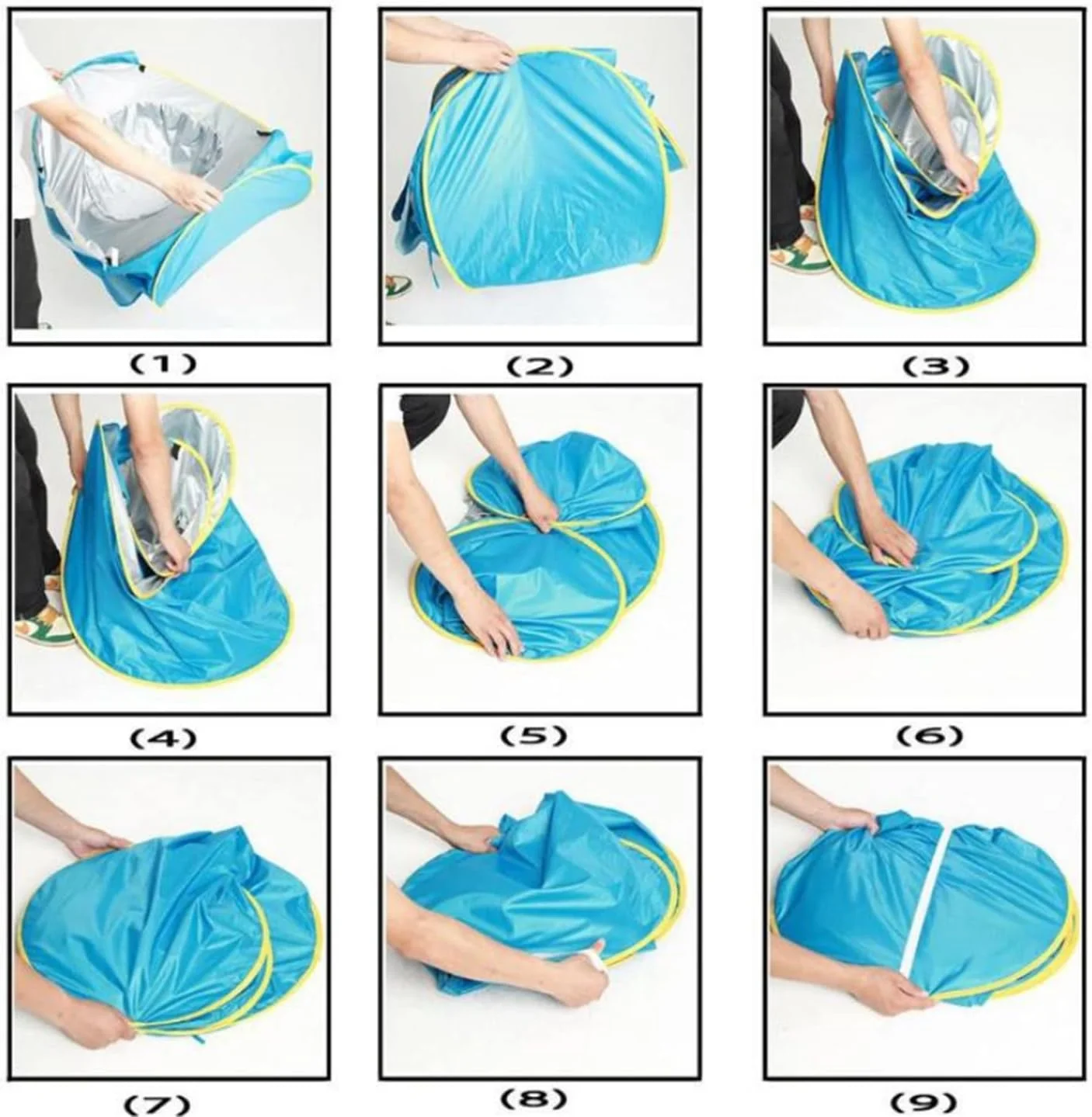 SKEIDO Baby Beach Tent Children Waterproof Pop Up sun Awning Tent UV-protecting Sunshelter with Pool Kid Outdoor Camping Sunshade Beach