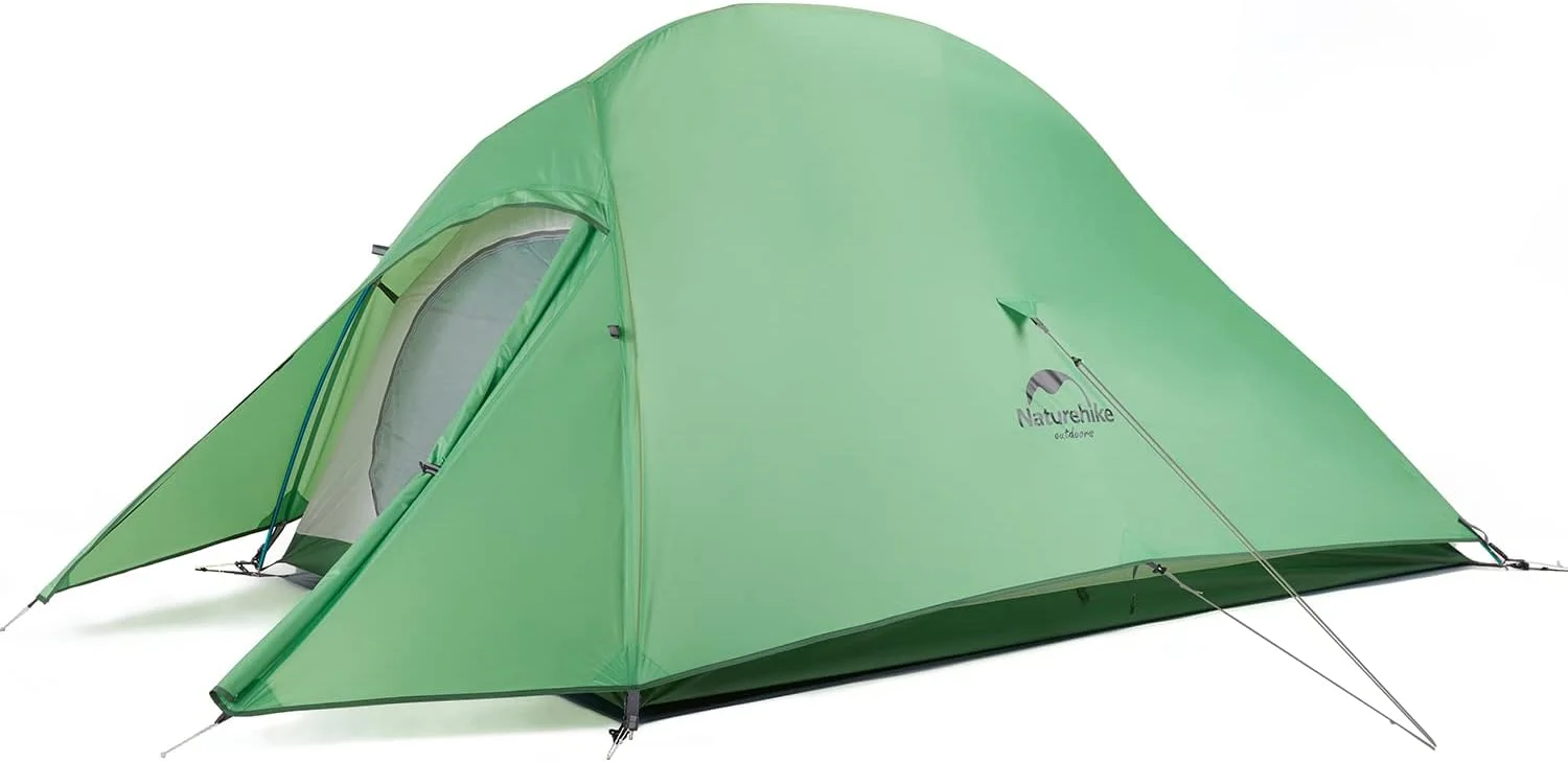 چادر مسافرتی دو نفره Naturehike Cloud-Up 2 Upgrade، مناسب 3-4 فصل و سبک برای کوله گردی
