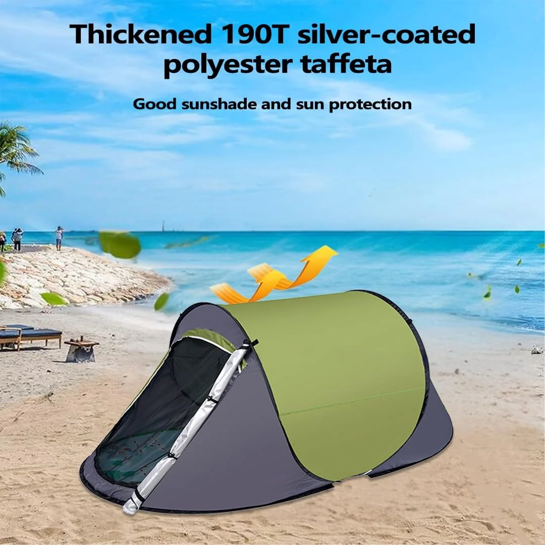 LENND Pop-up Camping Tent: 1 Person Tent Waterproof Instant Easy Setup Outdoor Tent,Portable instant tents, waterproof yurts for picnics, travels, hiking.