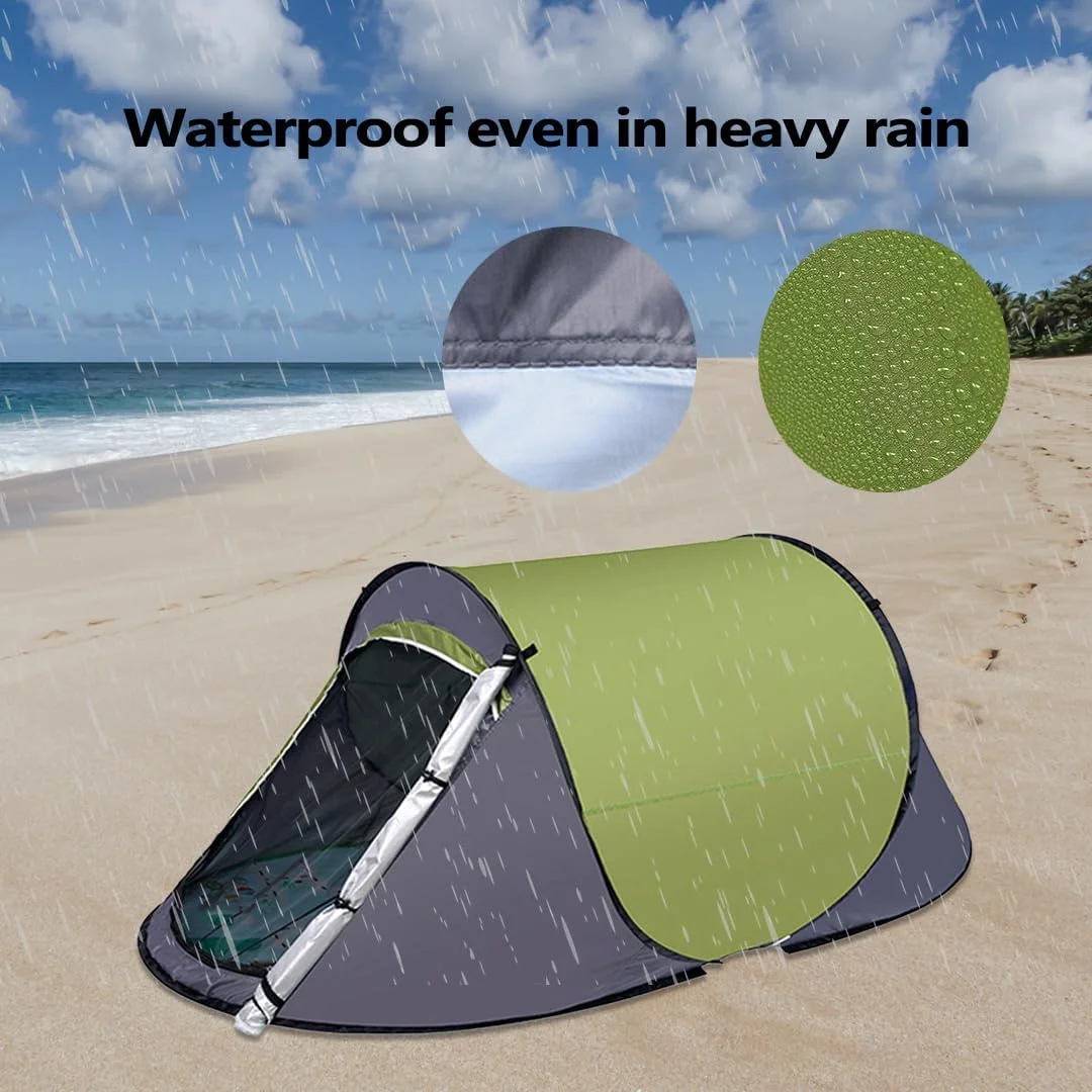 LENND Pop-up Camping Tent: 1 Person Tent Waterproof Instant Easy Setup Outdoor Tent,Portable instant tents, waterproof yurts for picnics, travels, hiking.