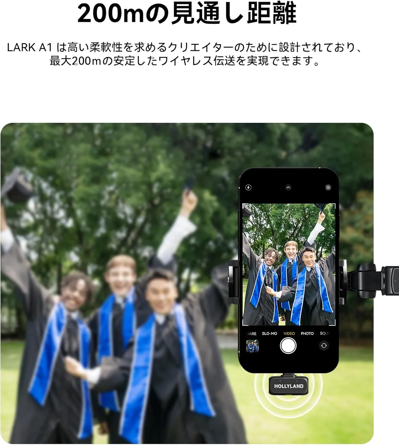 Hollyland(Lark A1 Mini Duo) Wireless Microphone (Space Gray, with USB-C RX) Hollyland(Lark A1 Mini Duo) Wireless Microphone (Space Gray, with USB-C RX)