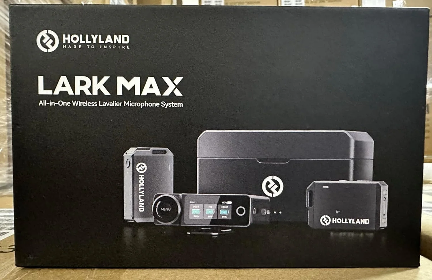میکروفون بی سیم Hollyland LARK MAX، حذف نویز ENC، کیفیت صدای استودیویی، مدت زمان 22 ساعت، برد 820 فوت، میکروفون ضبط با حافظه 8 گیگابایتی، سازگار با دوربین DSLR، آیفون، اندروید و رایانه شخصی، مشکی میکروفون بی سیم Hollyland LARK MAX، حذف نویز ENC، کیفیت صدای استودیویی، مدت زمان 22 ساعت، برد 820 فوت، میکروفون ضبط با حافظه 8 گیگابایتی، سازگار با دوربین DSLR، آیفون، اندروید و رایانه شخصی، مشکی