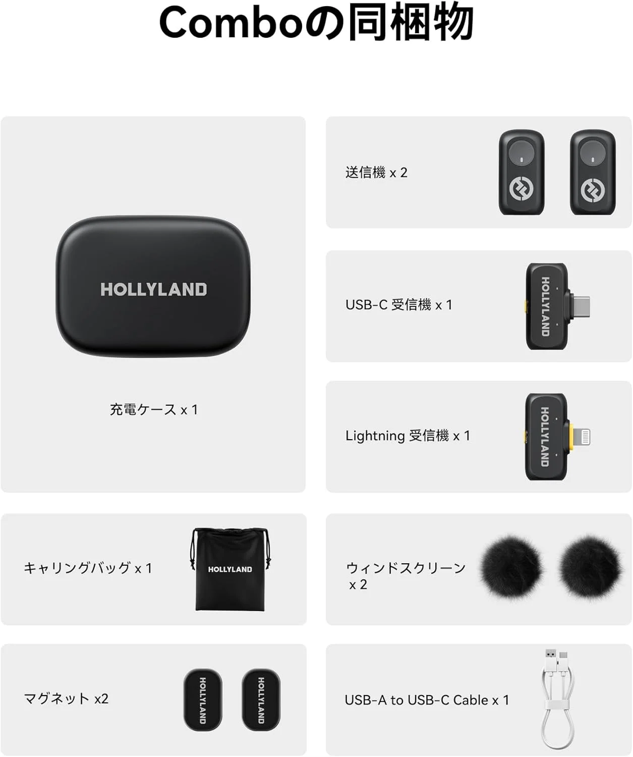 میکروفون بی سیم هالی لند (Lark A1 Combo) (خاکستری فضایی، با RX USB-C + RX Lightning + جعبه شارژ) میکروفون بی سیم هالی لند (Lark A1 Combo) (خاکستری فضایی، با RX USB-C + RX Lightning + جعبه شارژ)