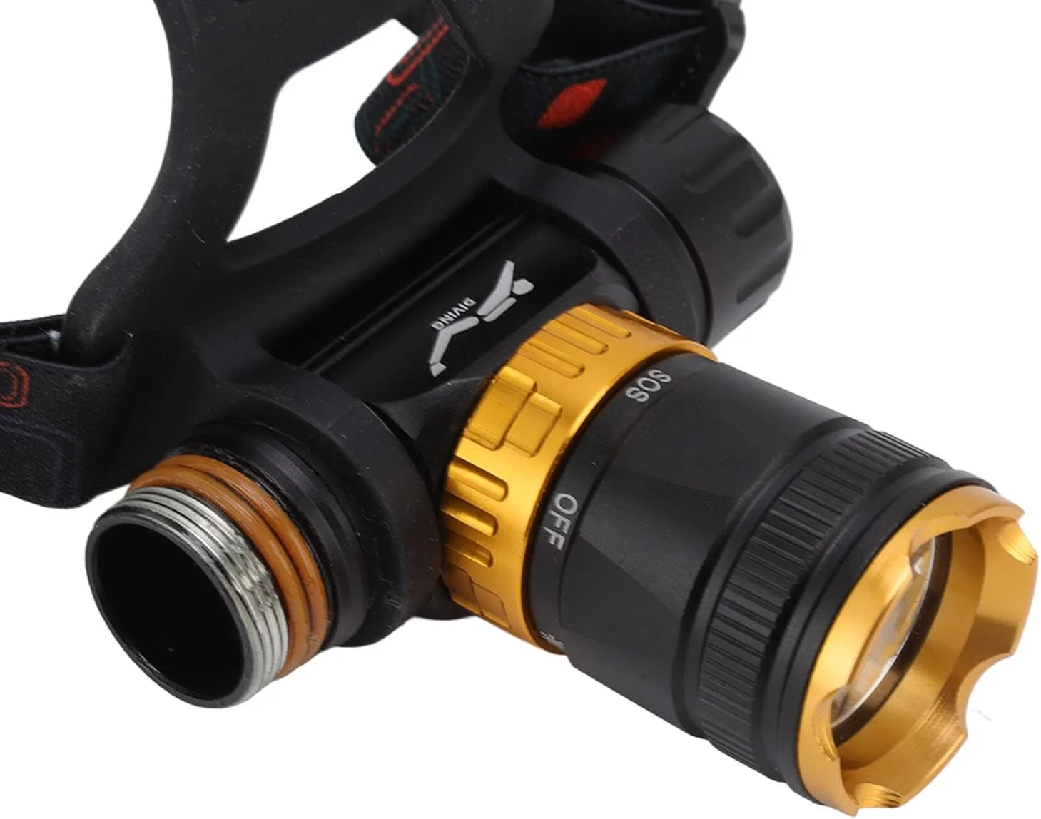 Vokers Diving Headlamp, 5000LM Super Bright Swimming Headlight 100M Diving Waterproof Diver Submarine Head Torch 180° Rotation LED Underwater Head Light Flashlight for Camping, Swimming, Hiking Vokers Diving Headlamp, 5000LM Super Bright Swimming Headlight 100M Diving Waterproof Diver Submarine Head Torch 180° Rotation LED Underwater Head Light Flashlight for Camping, Swimming, Hiking