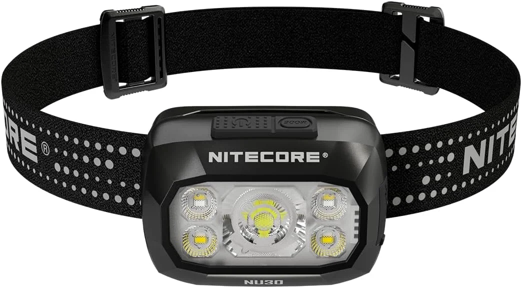 چراغ پیشانی شارژی نایتکر مدل NU30