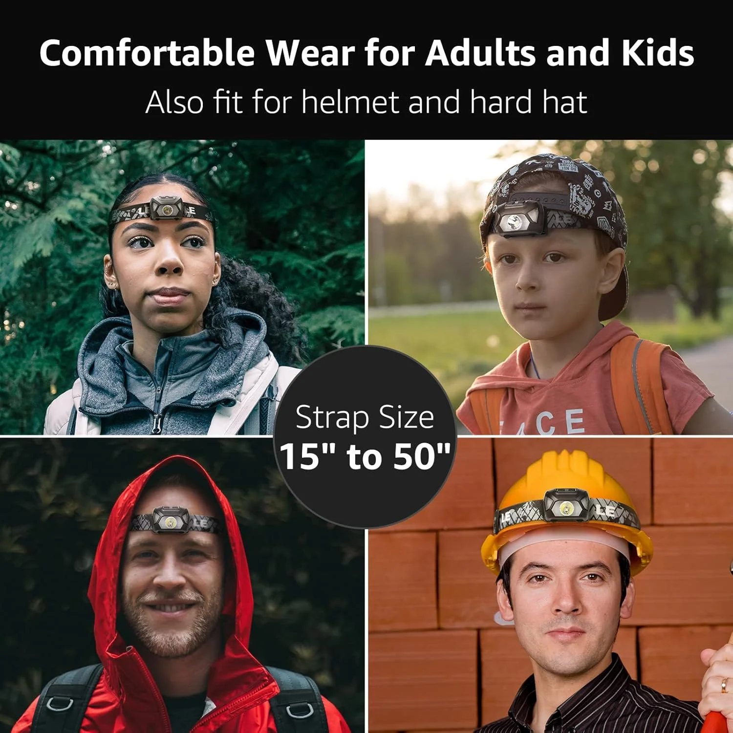 چراغ پیشانی Lepro بسته 2 عددی، چراغ های LED فوق العاده روشن 1300 لوکس با نور سفید و قرمز، 6 حالت چراغ قوه پیشانی سبک وزن ضد آب با باتری برای کمپینگ، دویدن، دوچرخه سواری، مواقع اضطراری چراغ پیشانی Lepro بسته 2 عددی، چراغ های LED فوق العاده روشن 1300 لوکس با نور سفید و قرمز، 6 حالت چراغ قوه پیشانی سبک وزن ضد آب با باتری برای کمپینگ، دویدن، دوچرخه سواری، مواقع اضطراری