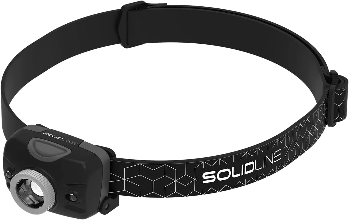 چراغ پیشانی مشکی Ledlenser Solidline SH2