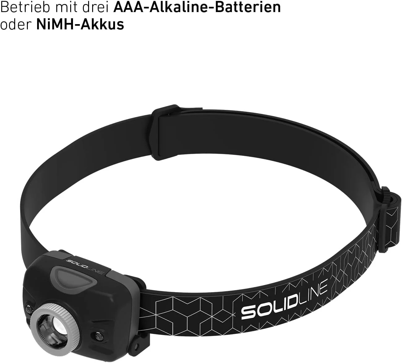 چراغ پیشانی مشکی Ledlenser Solidline SH2 چراغ پیشانی مشکی Ledlenser Solidline SH2