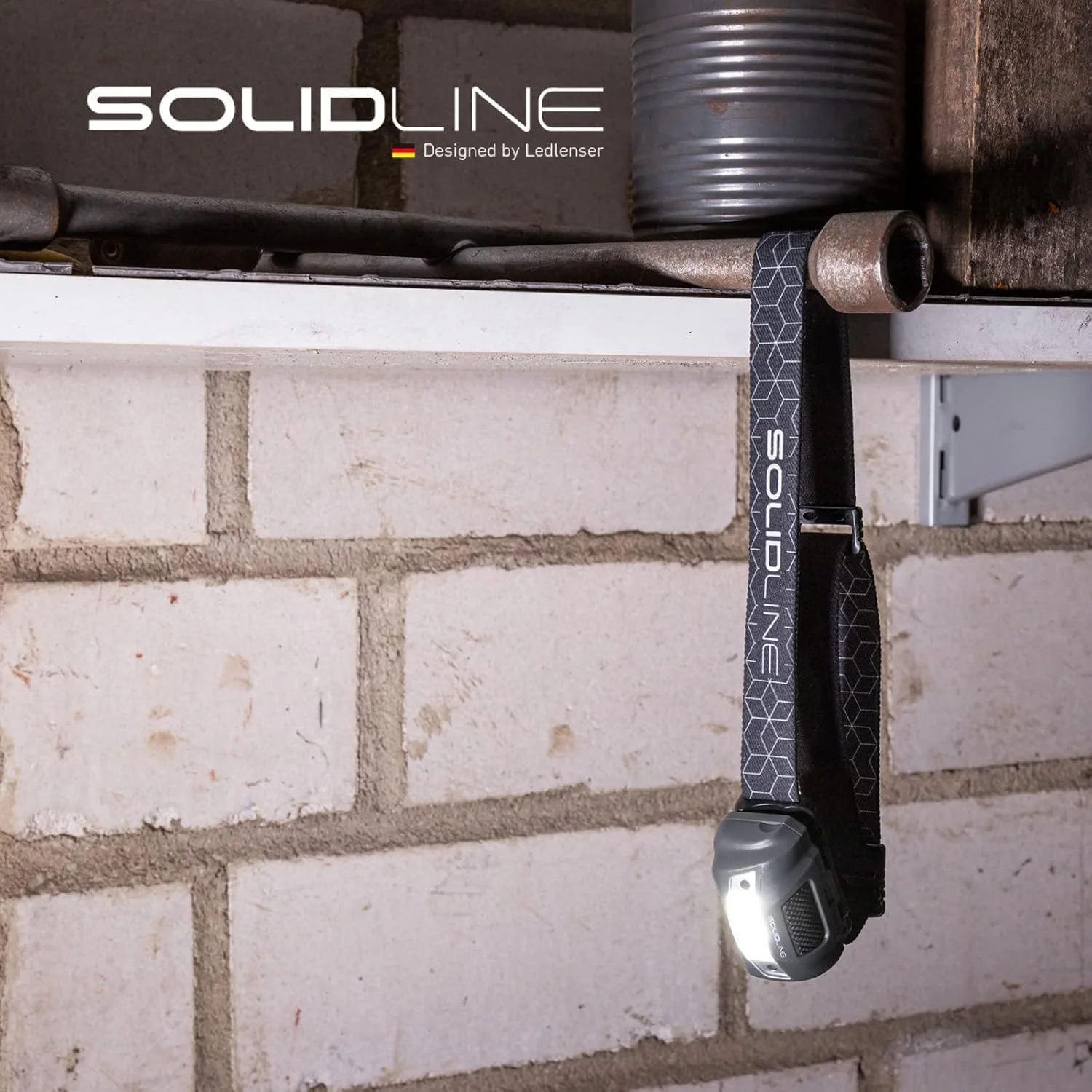 چراغ پیشانی مشکی Ledlenser Solidline SH2 چراغ پیشانی مشکی Ledlenser Solidline SH2