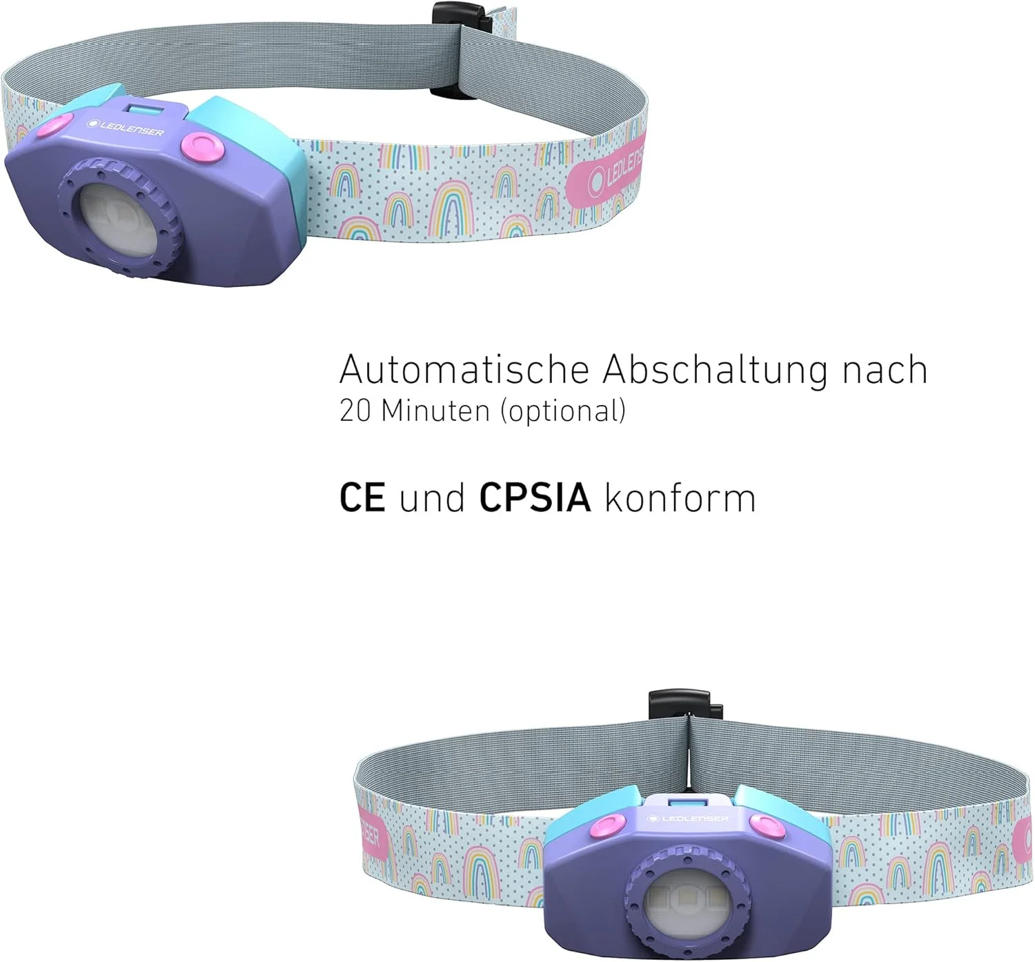 Ledlenser KIDLED2 Safe LED Headlamp for Kids Battery Operated White Red Blue Light Reading Light Light Toy Night Walking (Purple) Ledlenser KIDLED2 Safe LED Headlamp for Kids Battery Operated White Red Blue Light Reading Light Light Toy Night Walking (Purple)