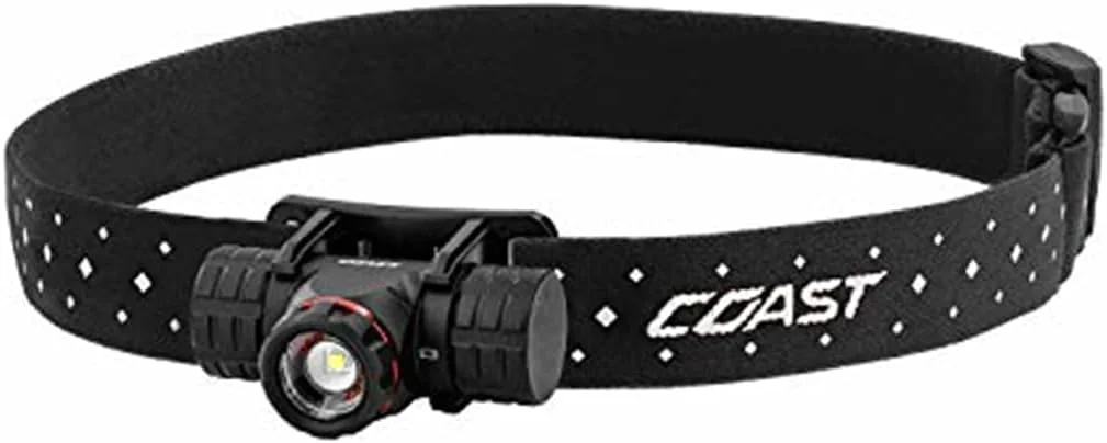 Coast XPH25R 410 Lumen USB RECHARGEABLE-DUAL POWER LED Headlamp with PURE BEAM TWIST FOCUS and Magnetic Base Coast XPH25R 410 Lumen USB RECHARGEABLE-DUAL POWER LED Headlamp with PURE BEAM TWIST FOCUS and Magnetic Base
