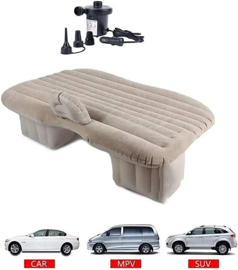 Multi-Purpose Inflatable Car Air Bed for SUV, MPV & Sedan – Portable Travel Mattress with Pump – Durable, Comfortable & Foldable Sleeping Pad for Camping, Road Trips & Outdoor Adventures Multi-Purpose Inflatable Car Air Bed for SUV, MPV & Sedan – Portable Travel Mattress with Pump – Durable, Comfortable & Foldable Sleeping Pad for Camping, Road Trips & Outdoor Adventures