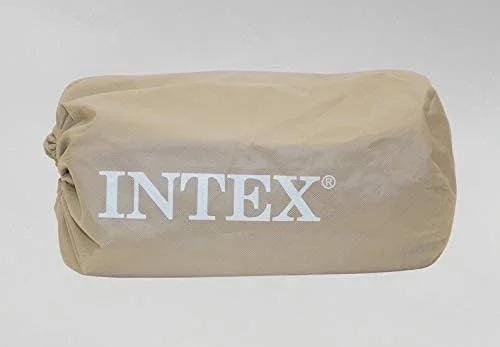 تخت بادی کلاسیک Intex مدل Downy، سایز Queen، ابعاد 203.2 x 152.4 x 22.2 سانتی متر - 68759 - آبی