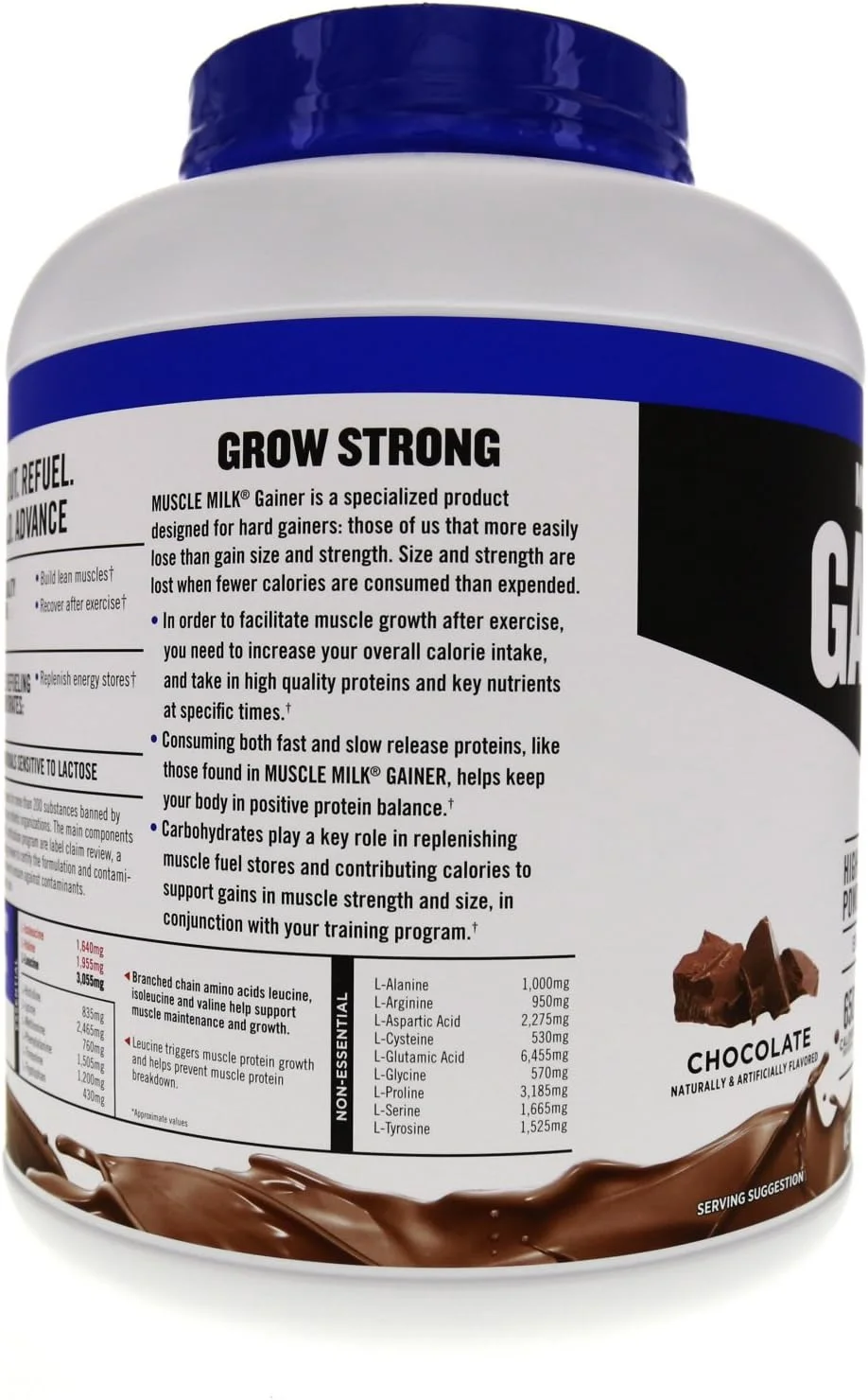 مکمل پودر پروتئین افزایش وزن سری Muscle Milk Pro، شکلاتی، 5 پوند، 14 سروینگ، 32 گرم پروتئین، 5 گرم شکر، 109 گرم کربوهیدرات، 650 کالری، 2 گرم MCTs، 20 ویتامین و مواد معدنی، بسته بندی ممکن است متفاوت باشد مکمل پودر پروتئین افزایش وزن سری Muscle Milk Pro، شکلاتی، 5 پوند، 14 سروینگ، 32 گرم پروتئین، 5 گرم شکر، 109 گرم کربوهیدرات، 650 کالری، 2 گرم MCTs، 20 ویتامین و مواد معدنی، بسته بندی ممکن است متفاوت باشد