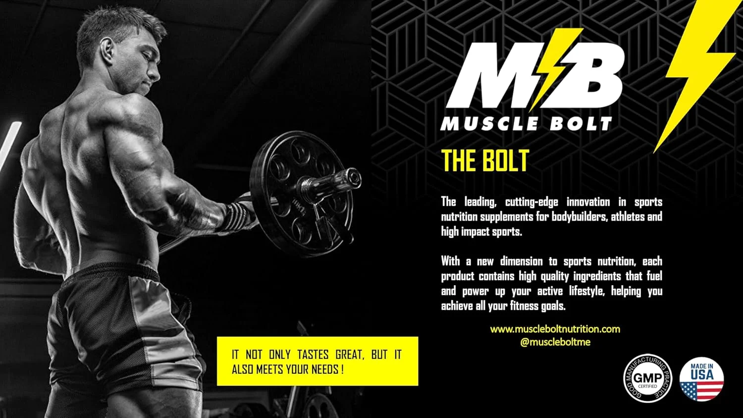 مخلوط پودر پروتئین افزایش وزن Muscle Bolt، شکلاتی، 6 پوند مخلوط پودر پروتئین افزایش وزن Muscle Bolt، شکلاتی، 6 پوند