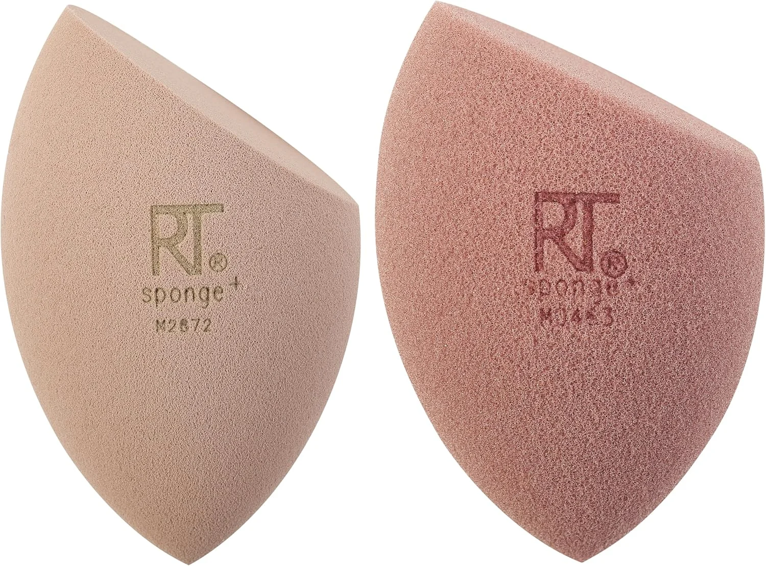 Real Techniques New Nudes Real Reveal Sponge Duo, Makeup Blending Sponges For Foundation, For Dewy Or Matte Makeup, Offers Light, Medium, Or Full Coverage, Latex-Free Foam, 2 Piece Set Real Techniques New Nudes Real Reveal Sponge Duo, Makeup Blending Sponges For Foundation, For Dewy Or Matte Makeup, Offers Light, Medium, Or Full Coverage, Latex-Free Foam, 2 Piece Set