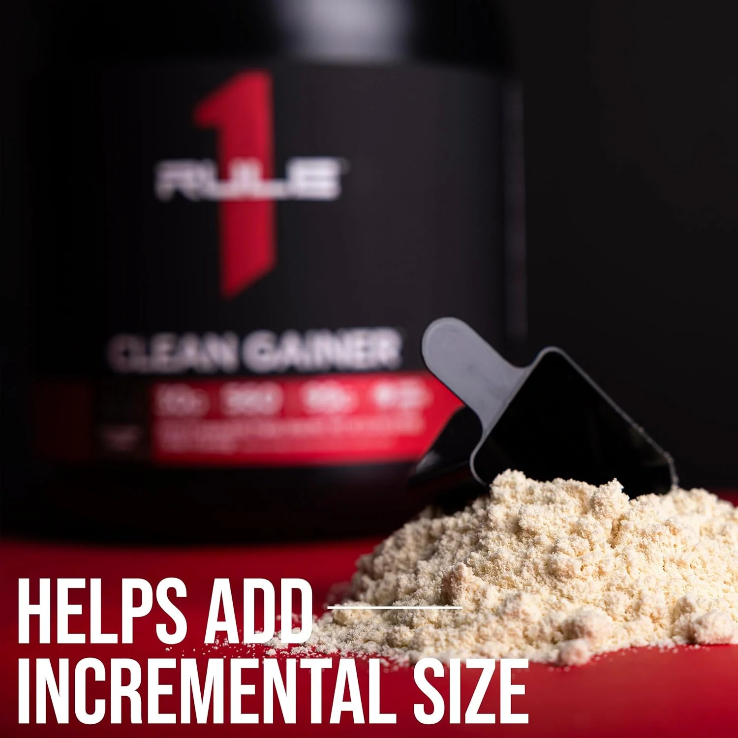 Rule1 1 Clean Gainer | High Protein Lean Gainer | 3:1 Carbohydrate to Protein Formula | Chocolate Fudge | 15 Servings | 2.24kg