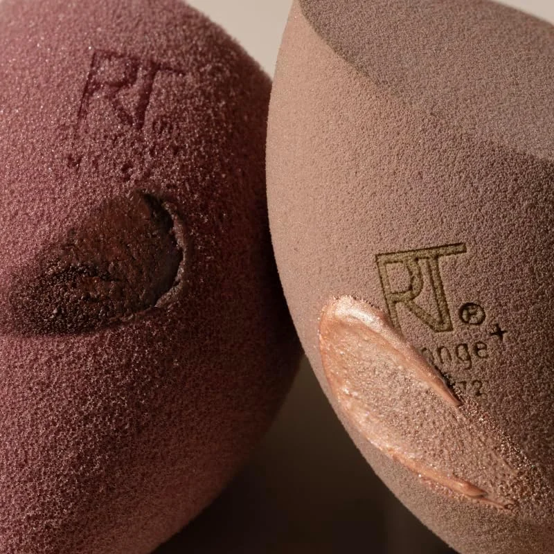 Real Techniques New Nudes Real Reveal Sponge Duo, Makeup Blending Sponges For Foundation, For Dewy Or Matte Makeup, Offers Light, Medium, Or Full Coverage, Latex-Free Foam, 2 Piece Set Real Techniques New Nudes Real Reveal Sponge Duo, Makeup Blending Sponges For Foundation, For Dewy Or Matte Makeup, Offers Light, Medium, Or Full Coverage, Latex-Free Foam, 2 Piece Set