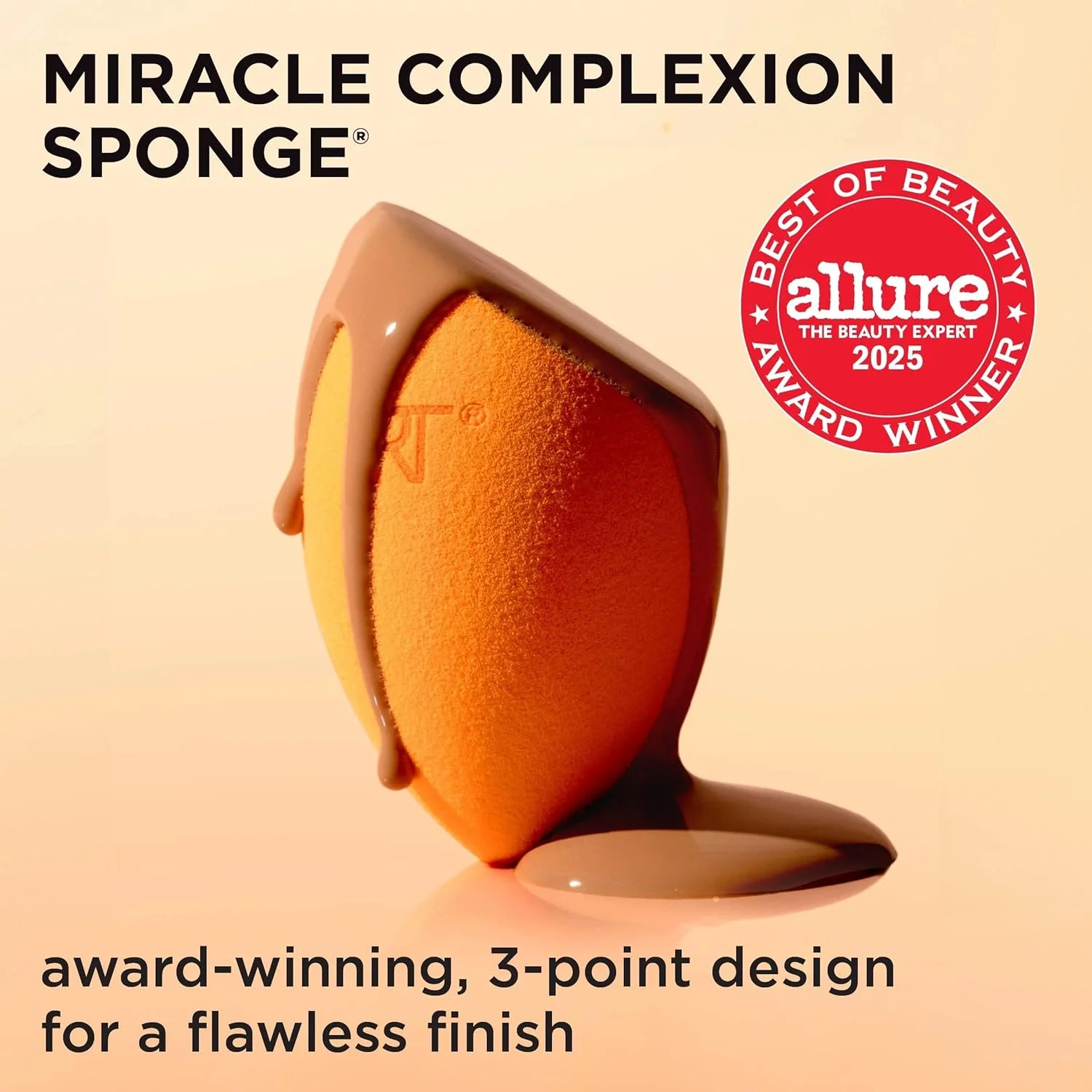 ست اسفنج آرایشی ریل تکنیک مدل Miracle Complexion Sponge + Concealer Sponge Duo، اسفنج های ترکیب کننده آرایش برای کرم پودر و کانسیلر، پوشش سبک تا متوسط، آرایش طبیعی و شبنم دار، فوم بدون لاتکس 2 عددی ست اسفنج آرایشی ریل تکنیک مدل Miracle Complexion Sponge + Concealer Sponge Duo، اسفنج های ترکیب کننده آرایش برای کرم پودر و کانسیلر، پوشش سبک تا متوسط، آرایش طبیعی و شبنم دار، فوم بدون لاتکس 2 عددی