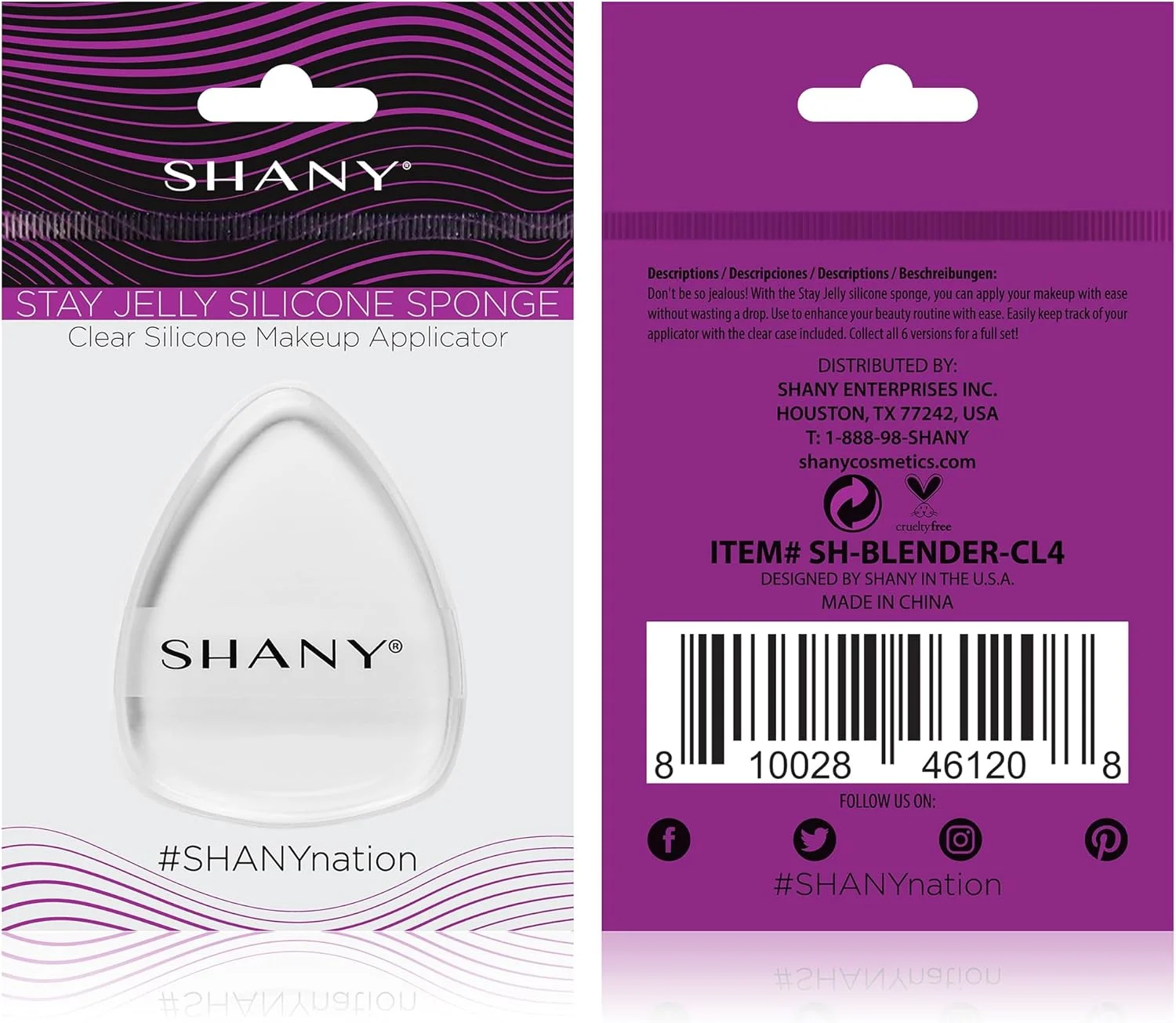 اسفنج سیلیکونی ژله ای SHANY - اسفنج شفاف و غیر جاذب برای ترکیب آرایش و استفاده بی نقص از کرم پودر - مدل ساعت شنی اسفنج سیلیکونی ژله ای SHANY - اسفنج شفاف و غیر جاذب برای ترکیب آرایش و استفاده بی نقص از کرم پودر - مدل ساعت شنی