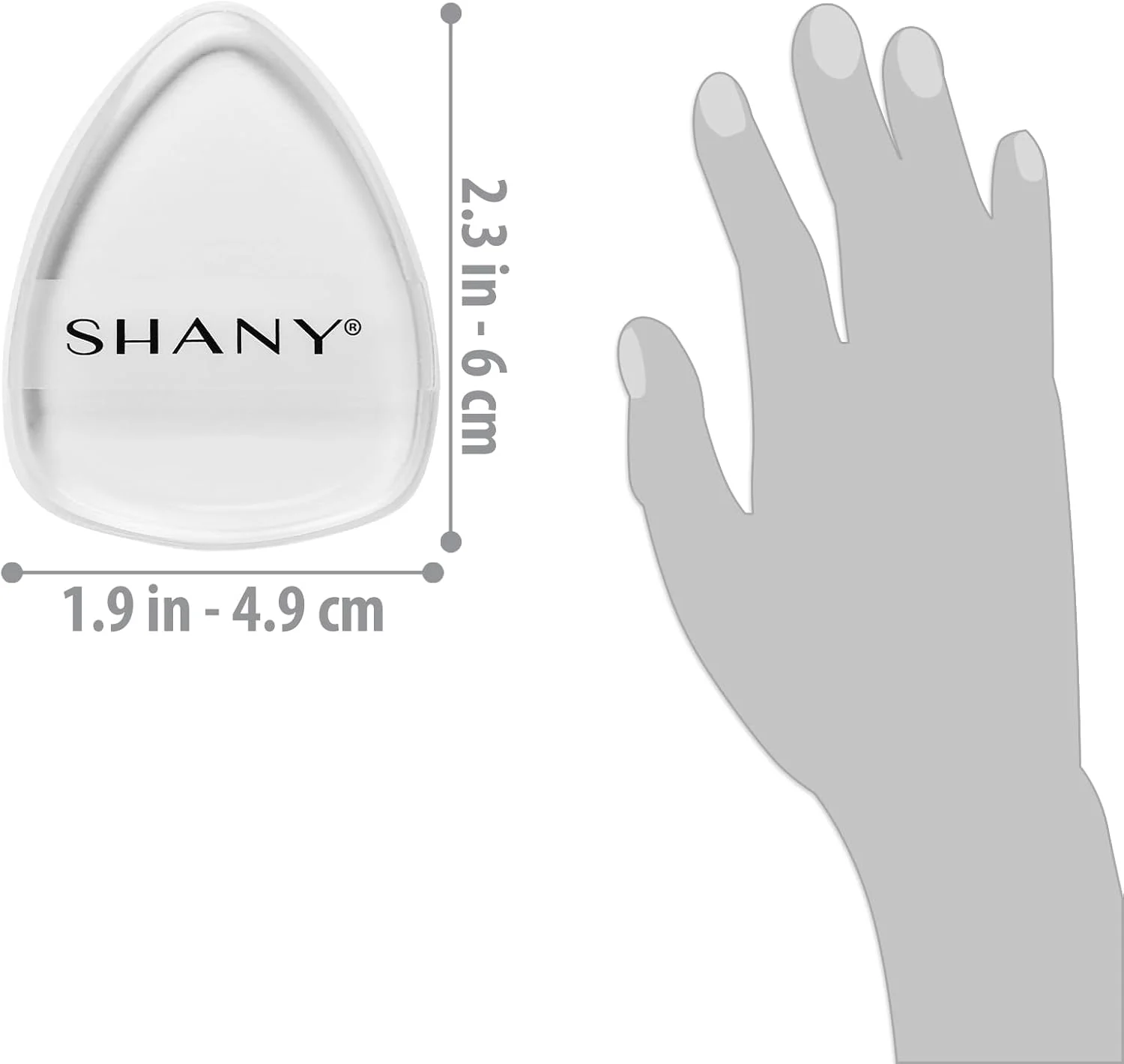 اسفنج سیلیکونی ژله ای SHANY - اسفنج شفاف و غیر جاذب برای ترکیب آرایش و استفاده بی نقص از کرم پودر - مدل ساعت شنی اسفنج سیلیکونی ژله ای SHANY - اسفنج شفاف و غیر جاذب برای ترکیب آرایش و استفاده بی نقص از کرم پودر - مدل ساعت شنی