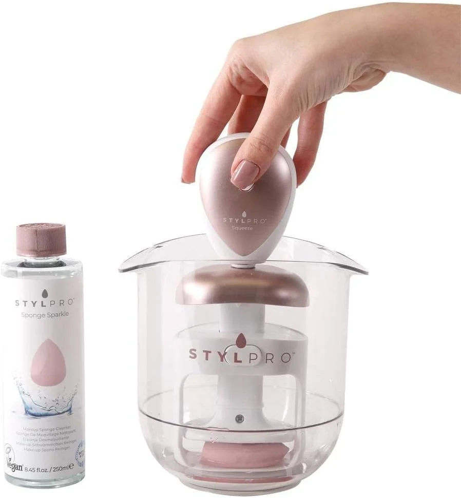 محلول پاک کننده اسفنج آرایشی STYLPRO STYLIDEAS با حجم 250 میلی لیتر محلول پاک کننده اسفنج آرایشی STYLPRO STYLIDEAS با حجم 250 میلی لیتر