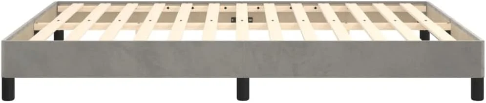 تخت خواب بدون تشک ویدا ایکس ال خاکستری روشن 140x200 سانتی متر مخملی، تخت، کفی تخت، تخت مخملی، مبلمان اتاق خواب، تخت دو نفره، تخت روکش دار تخت خواب بدون تشک ویدا ایکس ال خاکستری روشن 140x200 سانتی متر مخملی، تخت، کفی تخت، تخت مخملی، مبلمان اتاق خواب، تخت دو نفره، تخت روکش دار