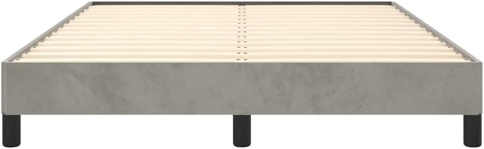 تخت خواب بدون تشک ویدا ایکس ال خاکستری روشن 140x200 سانتی متر مخملی، تخت، کفی تخت، تخت مخملی، مبلمان اتاق خواب، تخت دو نفره، تخت روکش دار تخت خواب بدون تشک ویدا ایکس ال خاکستری روشن 140x200 سانتی متر مخملی، تخت، کفی تخت، تخت مخملی، مبلمان اتاق خواب، تخت دو نفره، تخت روکش دار