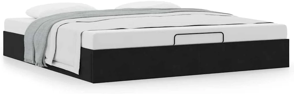 تخت خواب عثمانی ویدا ایکس ال بدون تشک، پایه تخت برای اتاق خواب، فونداسیون تشک برای تخت دو نفره، قاب تخت، مشکی 180x200 سانتی متر سوپر کینگ مخملی تخت خواب عثمانی ویدا ایکس ال بدون تشک، پایه تخت برای اتاق خواب، فونداسیون تشک برای تخت دو نفره، قاب تخت، مشکی 180x200 سانتی متر سوپر کینگ مخملی