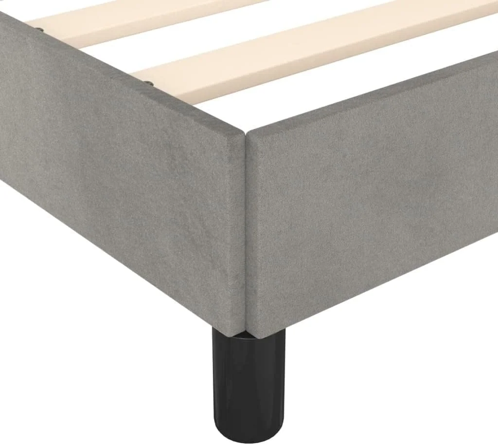 تخت خواب بدون تشک ویدا ایکس ال خاکستری روشن 140x200 سانتی متر مخملی، تخت، کفی تخت، تخت مخملی، مبلمان اتاق خواب، تخت دو نفره، تخت روکش دار تخت خواب بدون تشک ویدا ایکس ال خاکستری روشن 140x200 سانتی متر مخملی، تخت، کفی تخت، تخت مخملی، مبلمان اتاق خواب، تخت دو نفره، تخت روکش دار