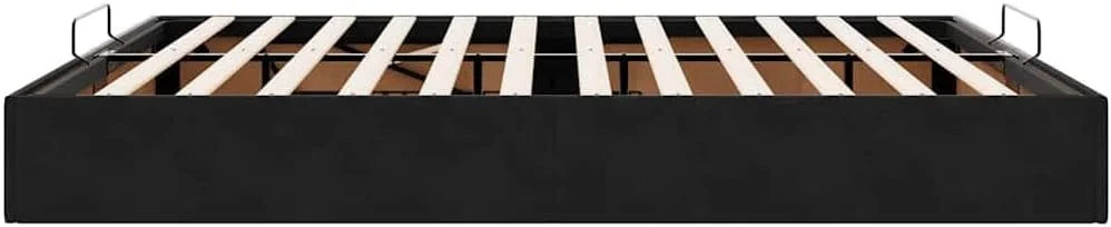 تخت خواب عثمانی ویدا ایکس ال بدون تشک، پایه تخت برای اتاق خواب، فونداسیون تشک برای تخت دو نفره، قاب تخت، مشکی 180x200 سانتی متر سوپر کینگ مخملی تخت خواب عثمانی ویدا ایکس ال بدون تشک، پایه تخت برای اتاق خواب، فونداسیون تشک برای تخت دو نفره، قاب تخت، مشکی 180x200 سانتی متر سوپر کینگ مخملی