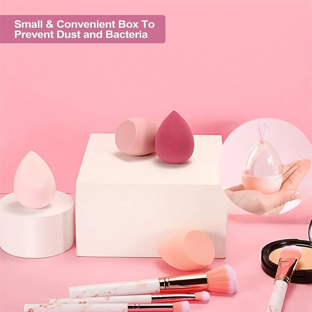 ست اسفنج آرایشی صورتی، 21 عدد اسفنج تخم مرغی چند منظوره، ابزار آرایش صورت، مناسب برای کرم پودر مایع، کرم ست اسفنج آرایشی صورتی، 21 عدد اسفنج تخم مرغی چند منظوره، ابزار آرایش صورت، مناسب برای کرم پودر مایع، کرم