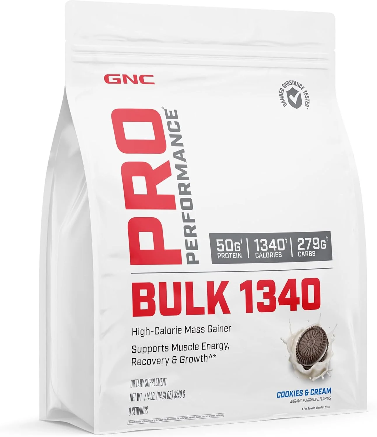 GNC PRO PERFORMANCE BULK 1340 - کوکی و خامه