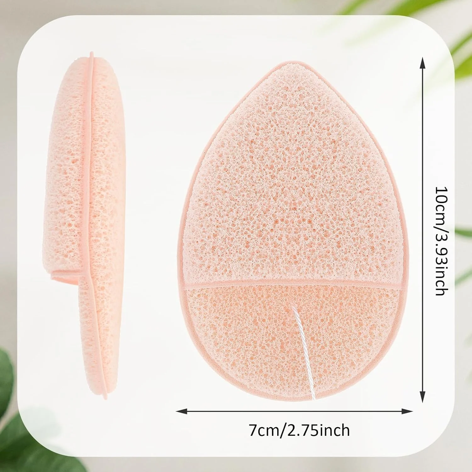 بسته 2 عددی اسفنج صورت فشرده Oasisgalore، اسفنج طبیعی سلولزی صورت، اسفنج آرایشی قابل استفاده مجدد، پدهای اسفنجی پاک کننده برای پاکسازی صورت، لایه برداری و ماسک بسته 2 عددی اسفنج صورت فشرده Oasisgalore، اسفنج طبیعی سلولزی صورت، اسفنج آرایشی قابل استفاده مجدد، پدهای اسفنجی پاک کننده برای پاکسازی صورت، لایه برداری و ماسک